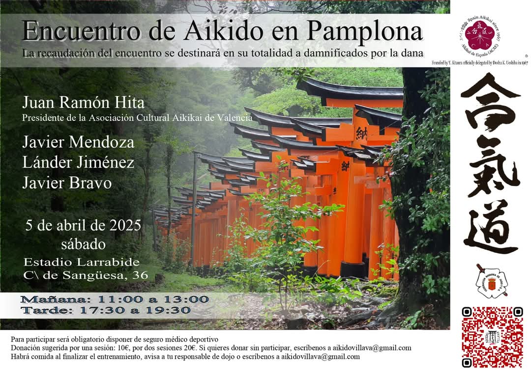 ENCUENTRO DE AIKIDO EN PAMPLONA 05-04-25